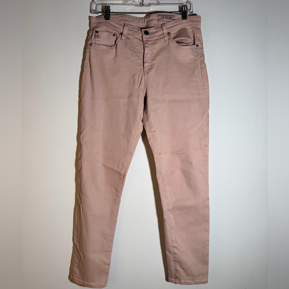 AG The Prima Ankle Pink Jeans